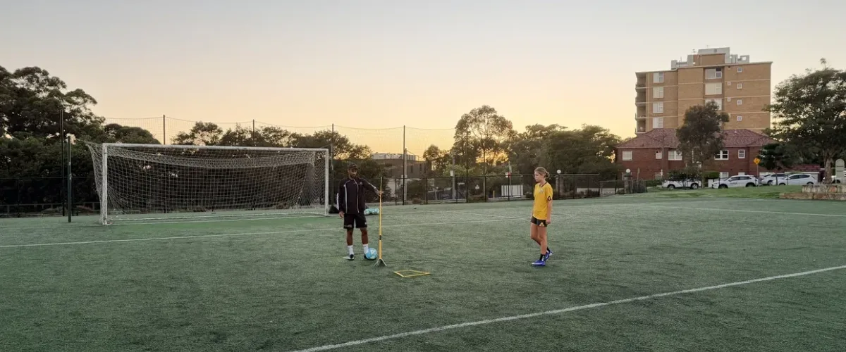 Football training ground on Sydney's Lower North Shore